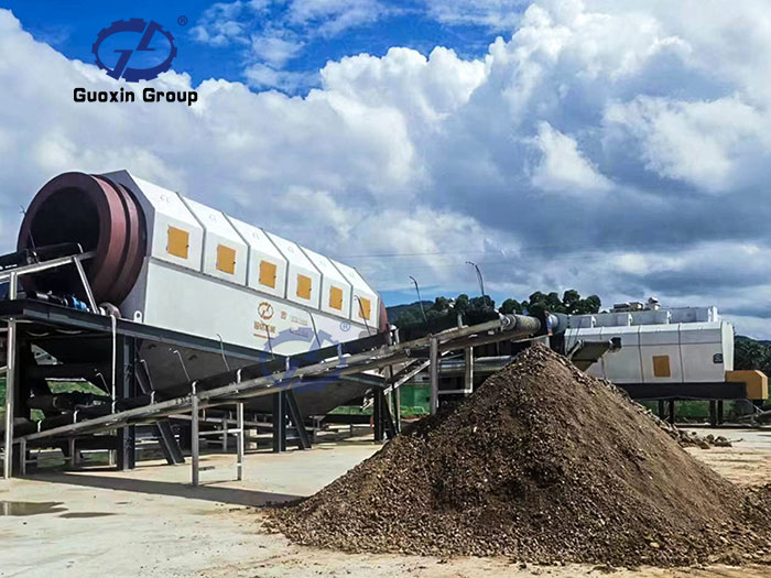 Construction waste sorting machine