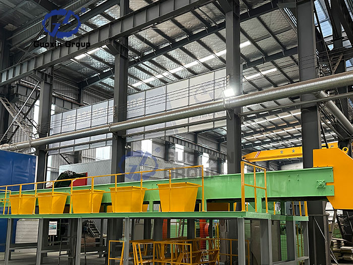 Manual sorting platform