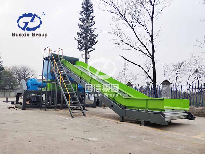 Industrial Solid Waste Shredding Production Line