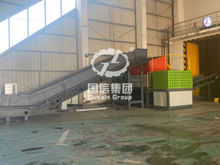 Combustible Waste Shredding Production Line